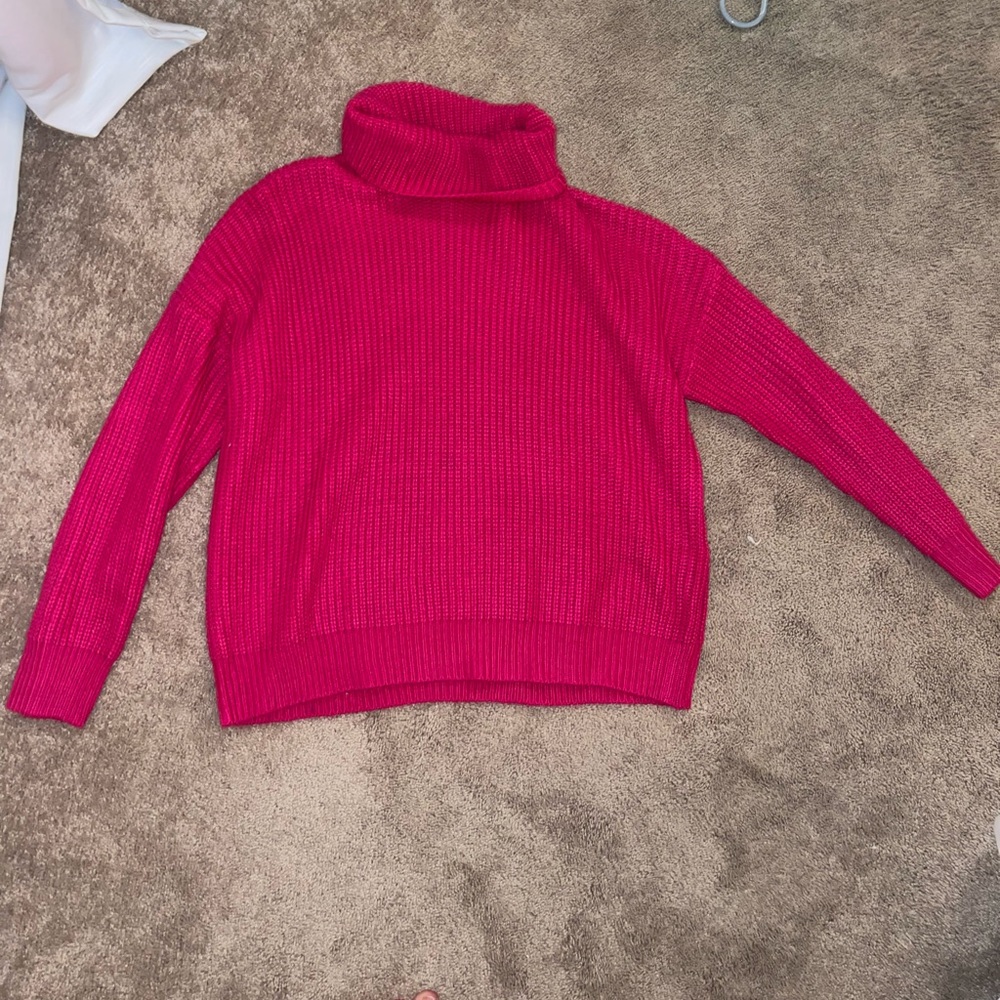 Superdown pink sweater